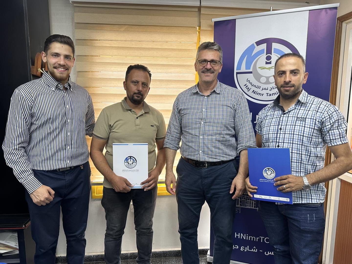 شركة الحاج نمر التميمي تختتم دورة تدريبية في مبادئ الإكسل في سوق العمل